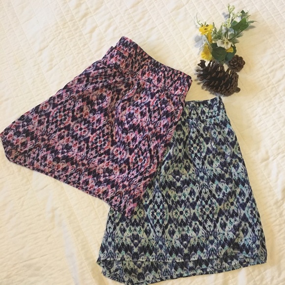 a.n.a Pants - Set of 2 Silky, Casual, Comfy Shorts